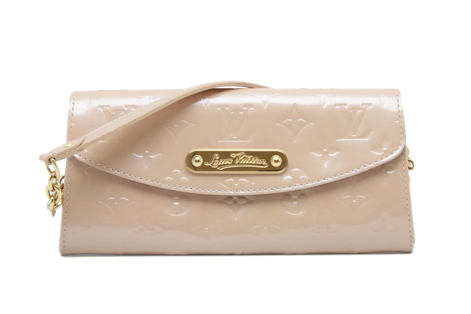 Louis Vuitton Rose Florent Boulevard Vernis Clutch
