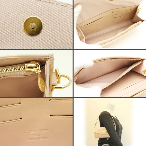 Louis Vuitton Rose Florent Boulevard Vernis Clutch — image 5