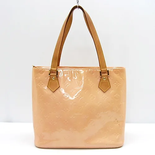 Louis Vuitton Rose Monogram Vernis Houston Handbag