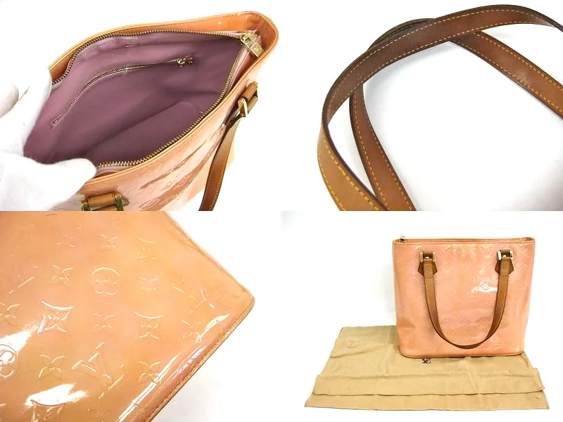 Louis Vuitton Rose Monogram Vernis Houston Handbag — image 4