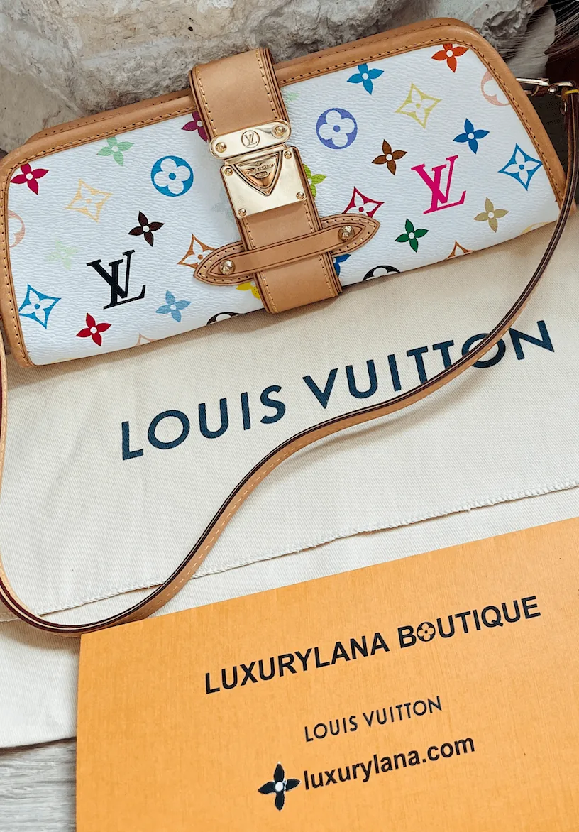 Shirley White Multicolour Clutch — image 7