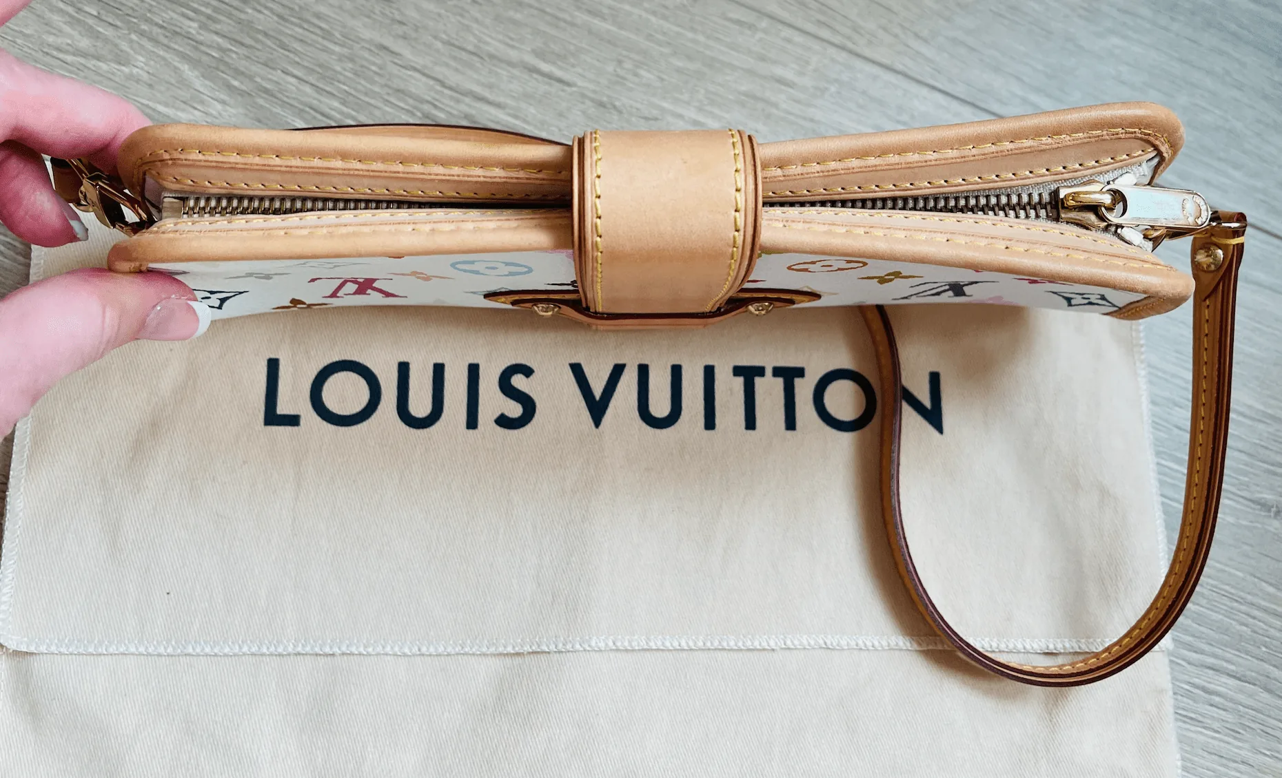 Shirley White Multicolour Clutch — image 8