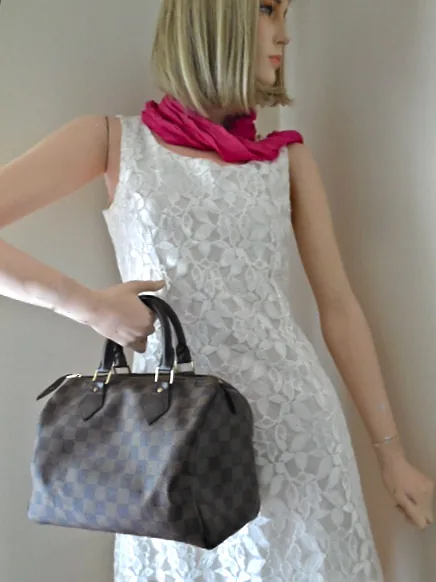Speedy 25 Damier Ebene Handbag — image 5