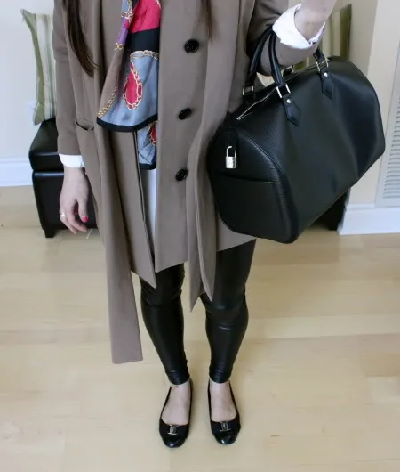 Speedy 25 Black Epi Leather Handbag — image 6