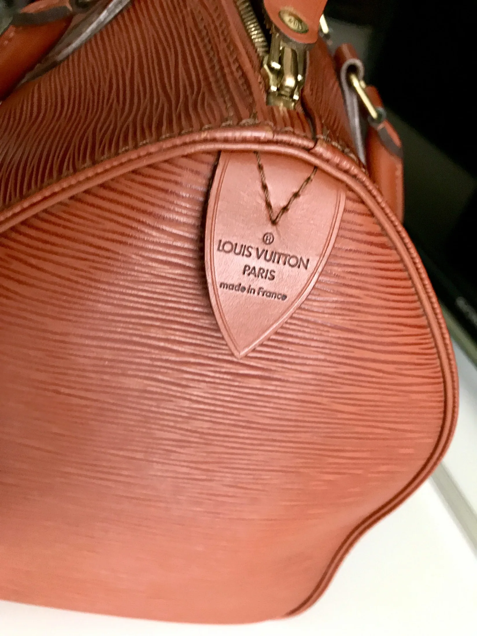 Speedy 30 Kenyan Epi Leather Handbag — image 8