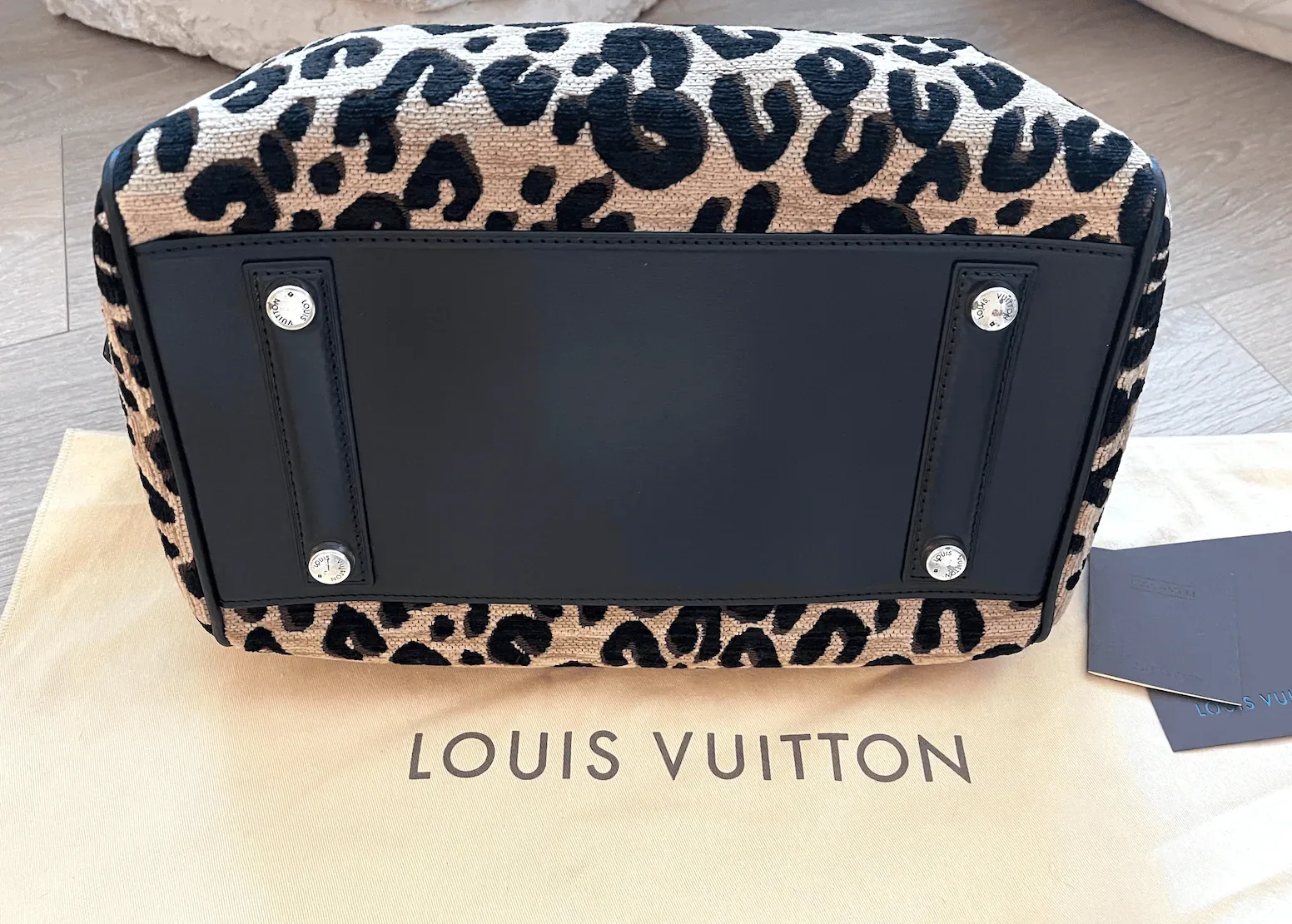 Stephen Sprouse Leopard Speedy 30 Satchel Bag — image 7