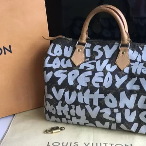 Louis Vuitton Stephen Sprouse Monogram Graffiti Speedy 30 Handbag