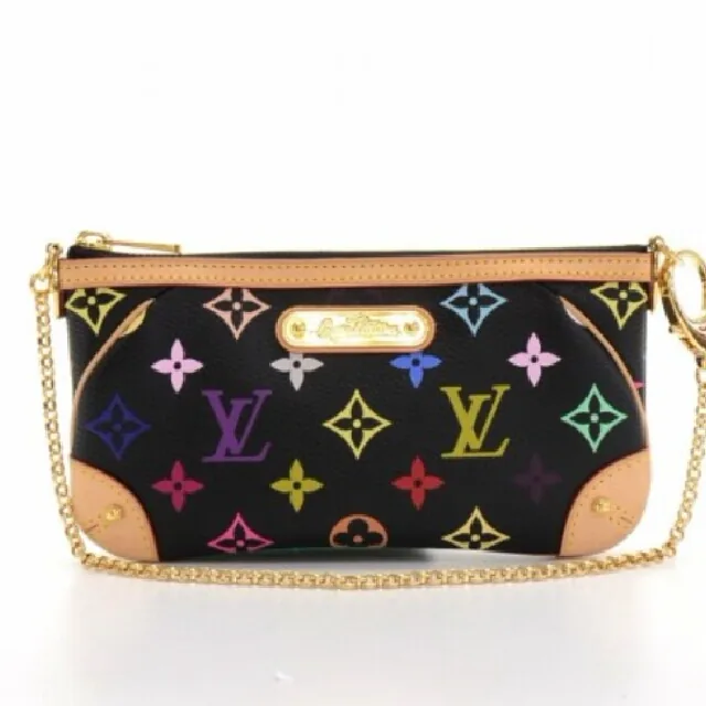 Takashi Murakami Black Multicolour Milla MM Pochette — image 2