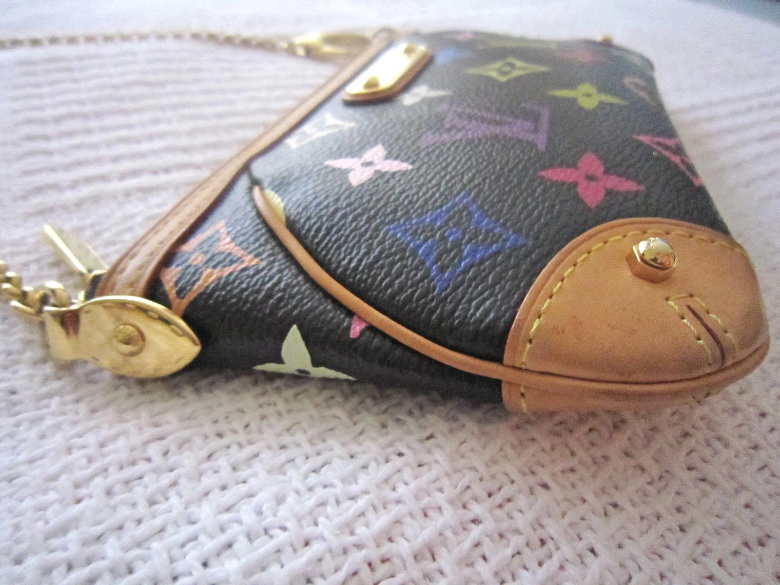 Takashi Murakami Black Multicolour Milla MM Pochette — image 8