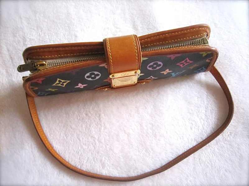 Takashi Murakami Black Multicolor Shirley Clutch — image 8