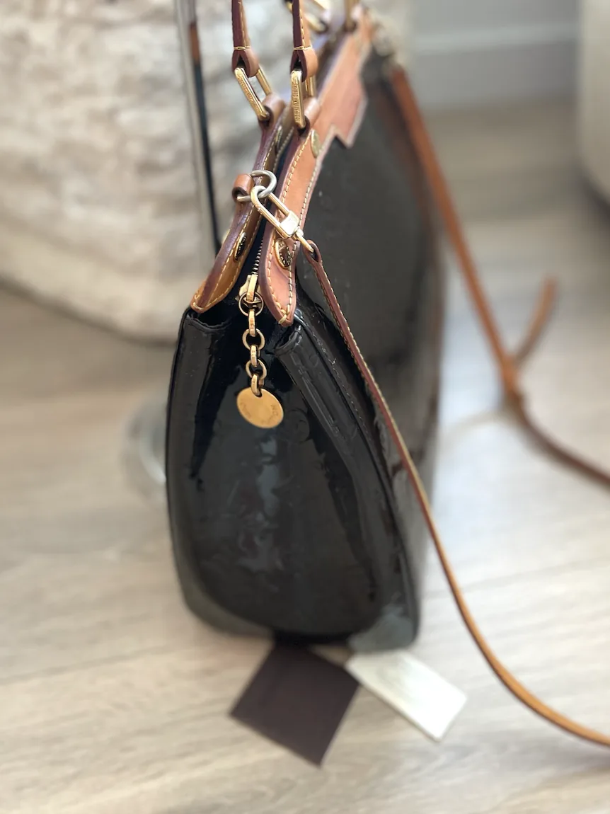 Terre D’Ombre Monogram Vernis Brea GM Handbag — image 6