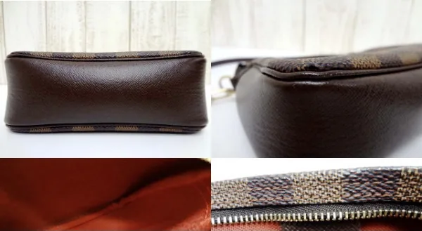 Trousse Damier Ebene Pochette Handbag — image 3