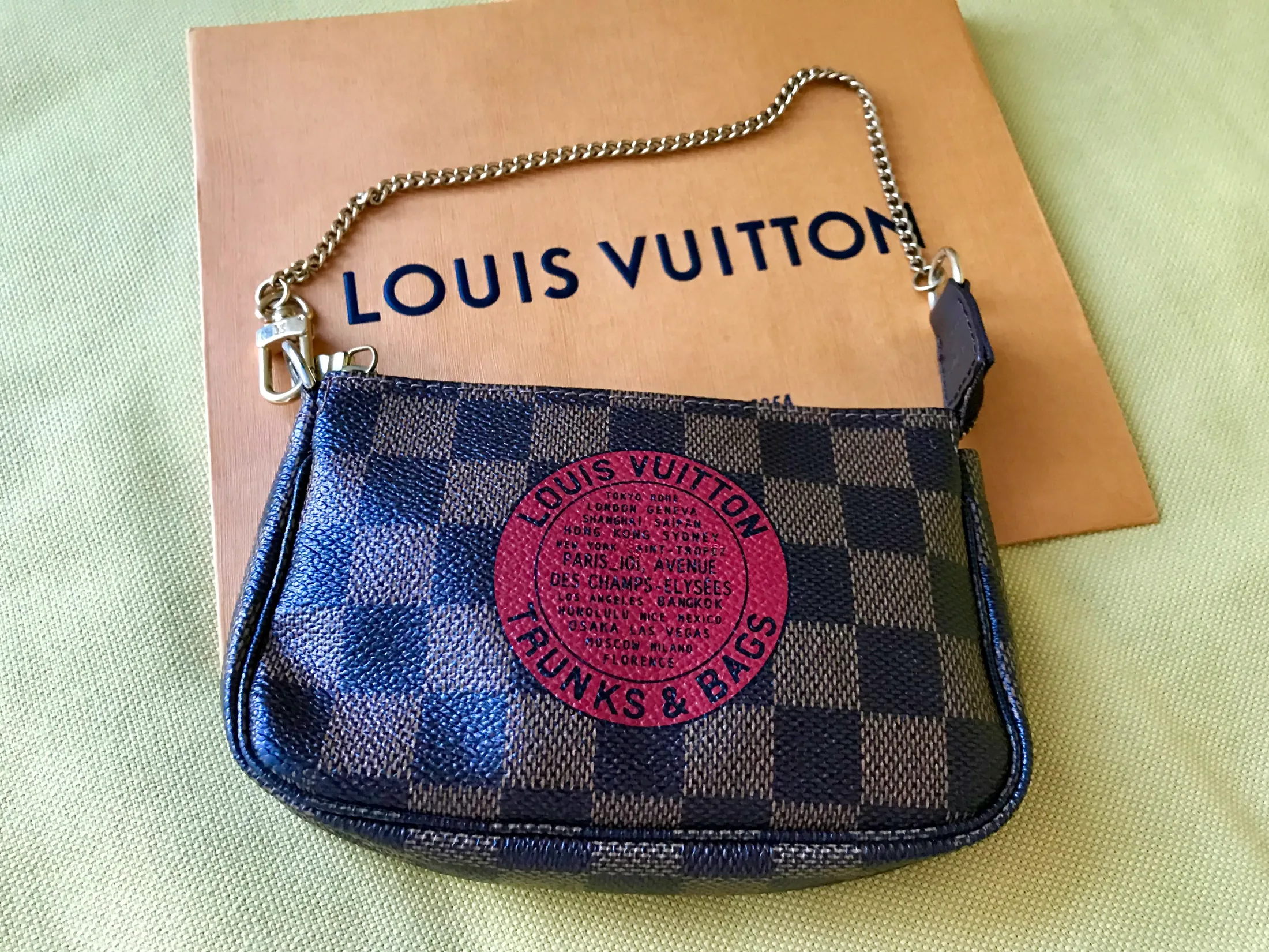 Trunks & Bags Mini Pochette Accessories Pouch