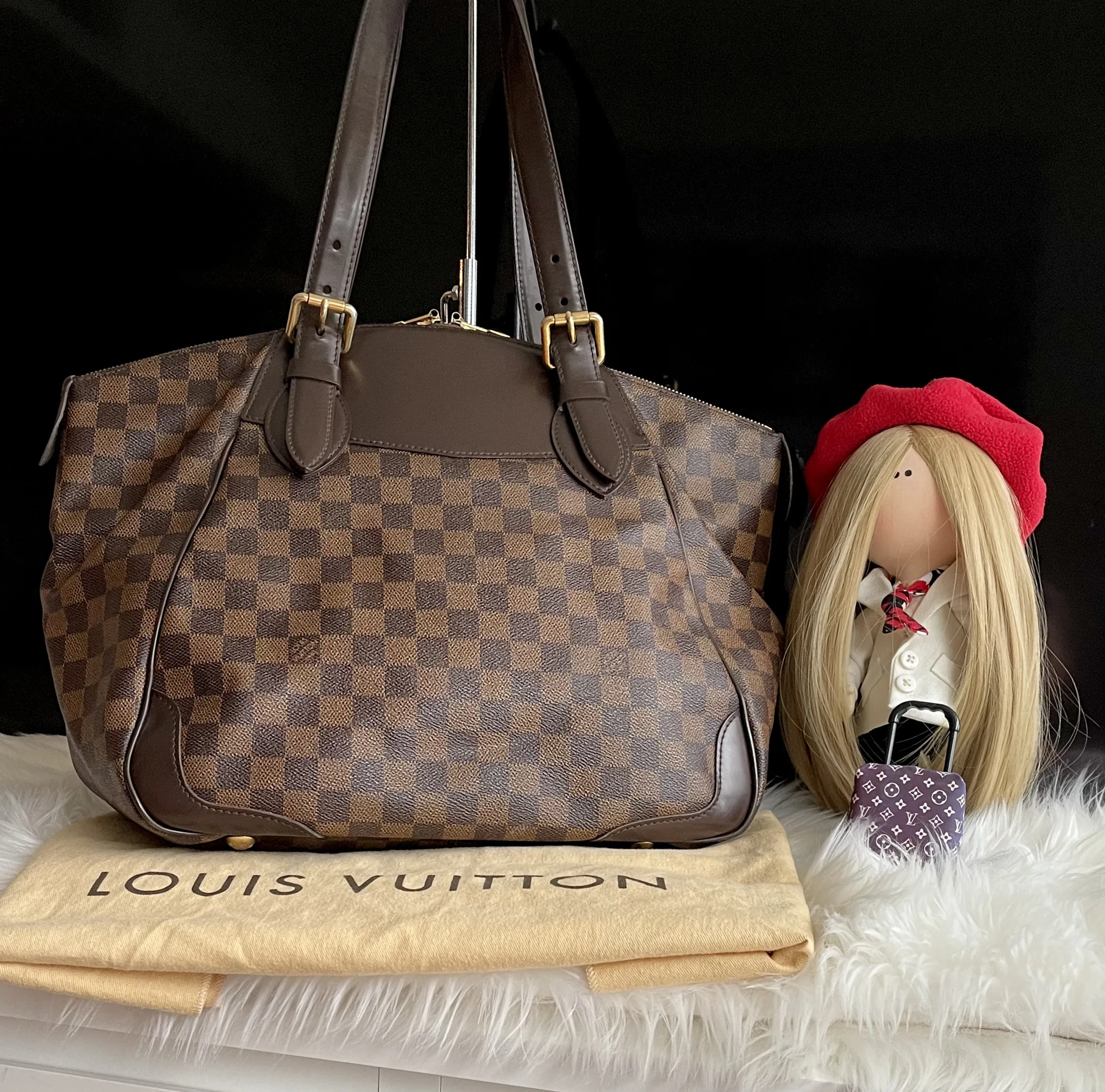 Verona GM Damier Ebene Handbag