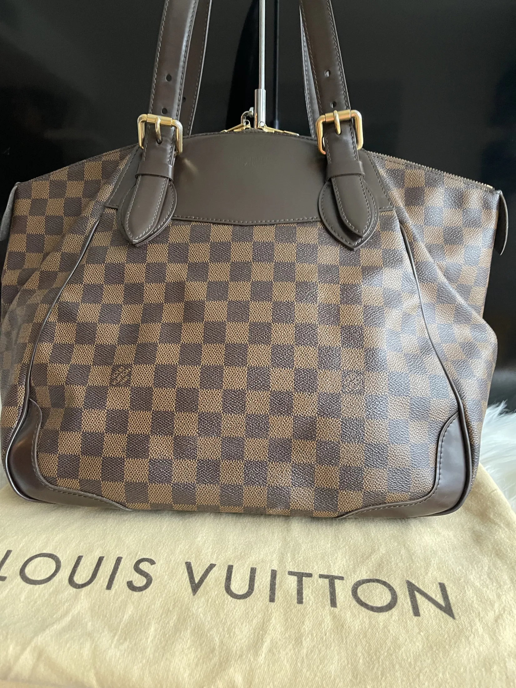 Verona GM Damier Ebene Handbag — image 3