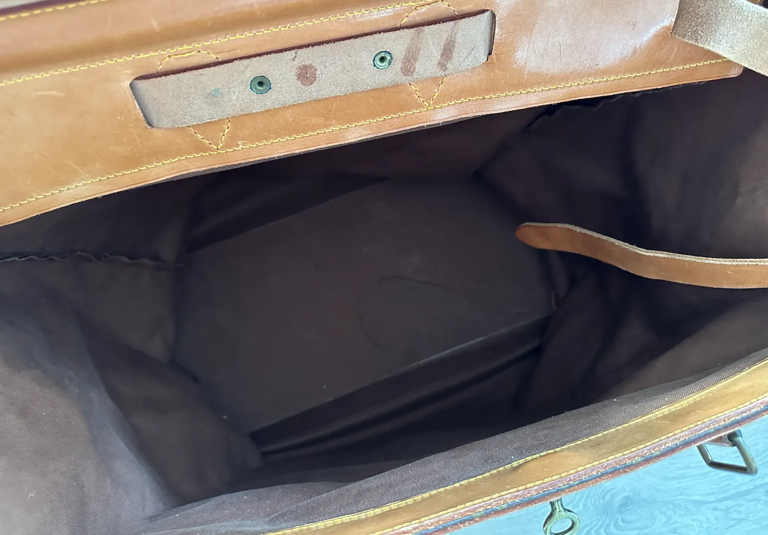 Vintage Monogram Steamer Bag Suitcase Travel Antique Trunk — image 16