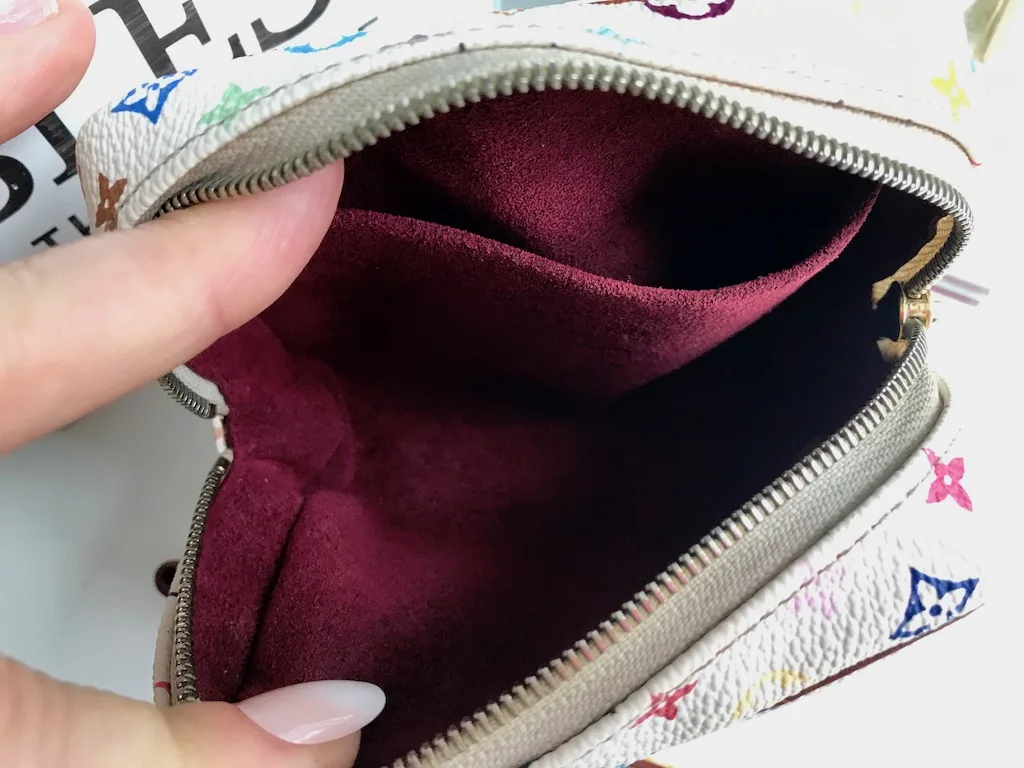 Wapiti Trousse White Multicolor Wristlet Pouch — image 14