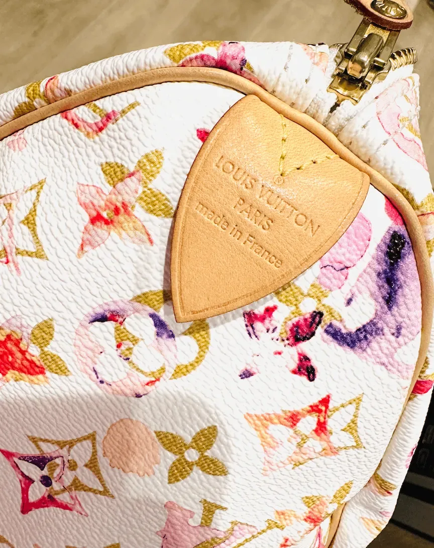 Louis Vuitton Watercolour Aquarelle Speedy 35 Satchel — image 9