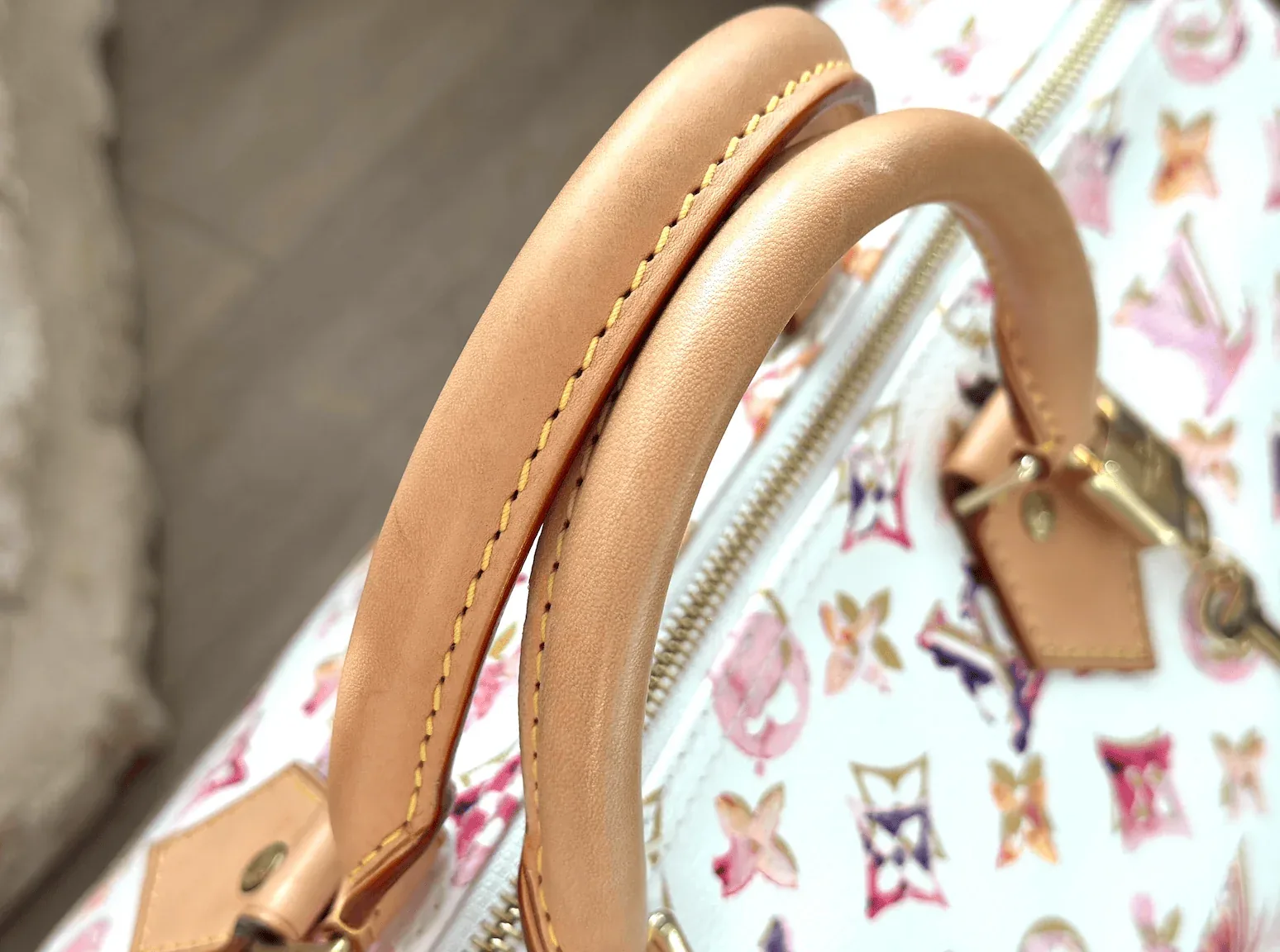 Louis Vuitton Watercolour Aquarelle Speedy 35 Satchel — image 10