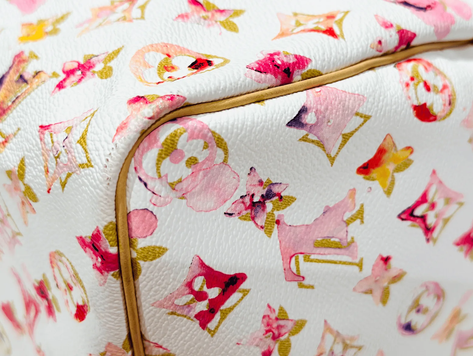Louis Vuitton Watercolour Aquarelle Speedy 35 Satchel — image 15
