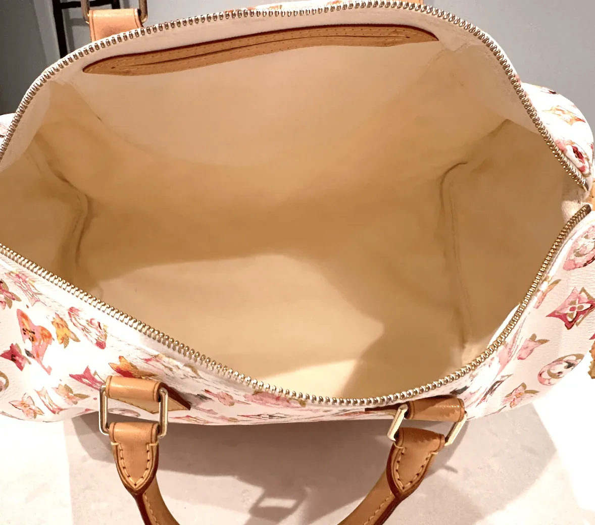 Louis Vuitton Watercolour Aquarelle Speedy 35 Satchel — image 17