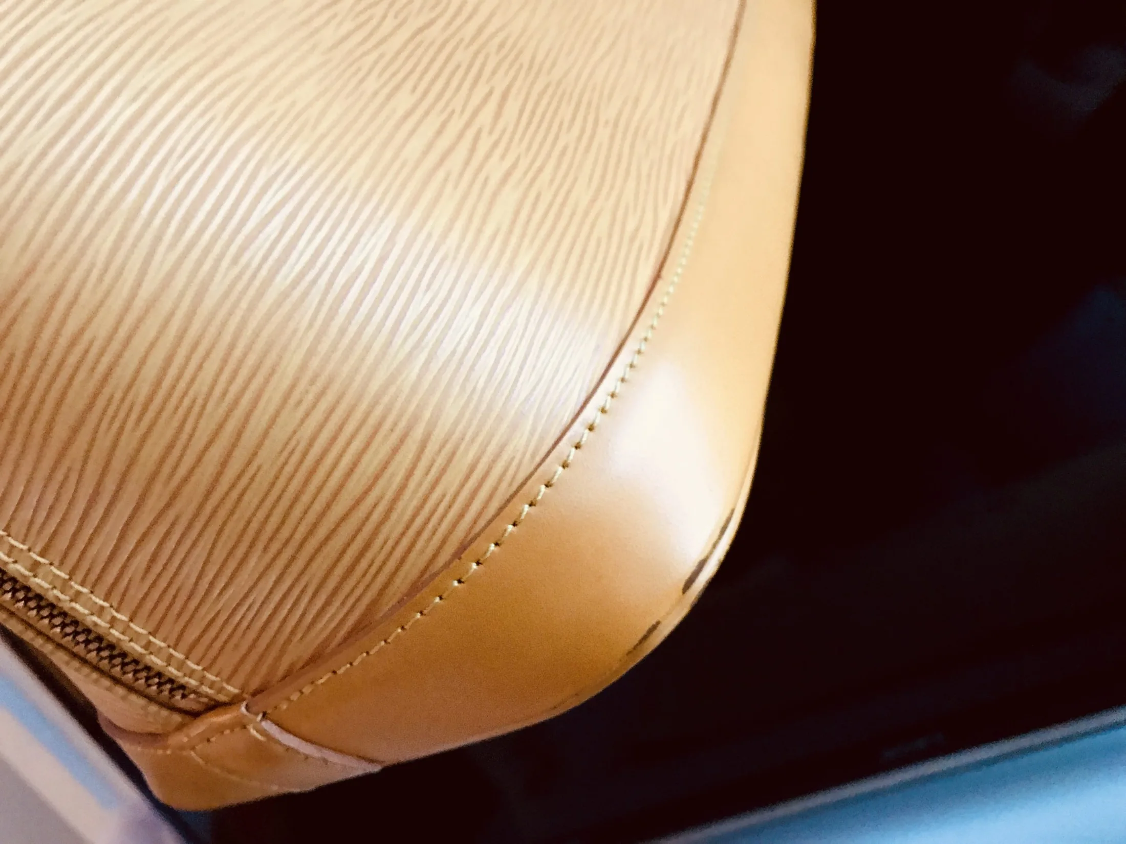 Yellow Epi Leather Alma Handbag — image 6