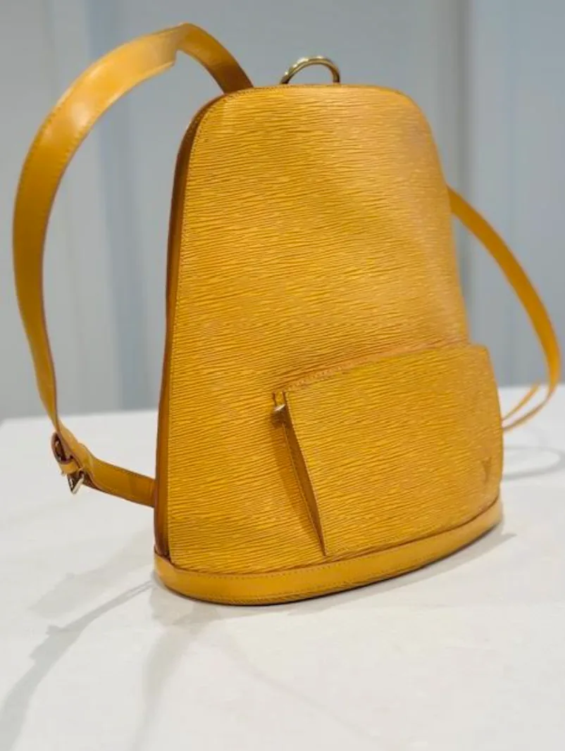Yellow Epi Leather Gobelin Backpack — image 2