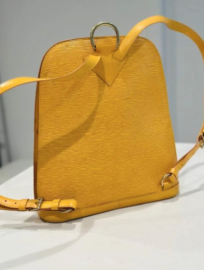 Yellow Epi Leather Gobelin Backpack — image 3