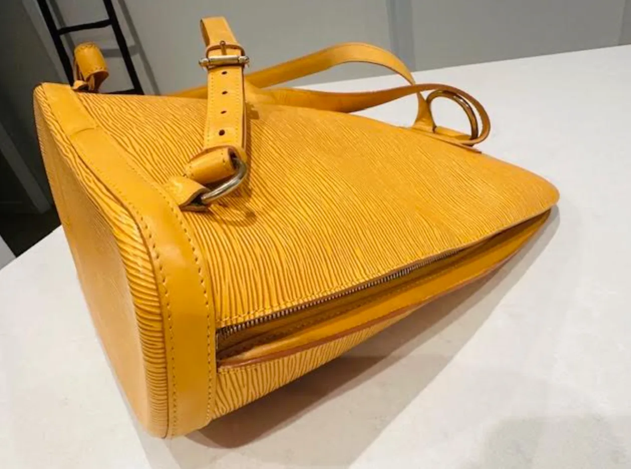 Yellow Epi Leather Gobelin Backpack — image 6
