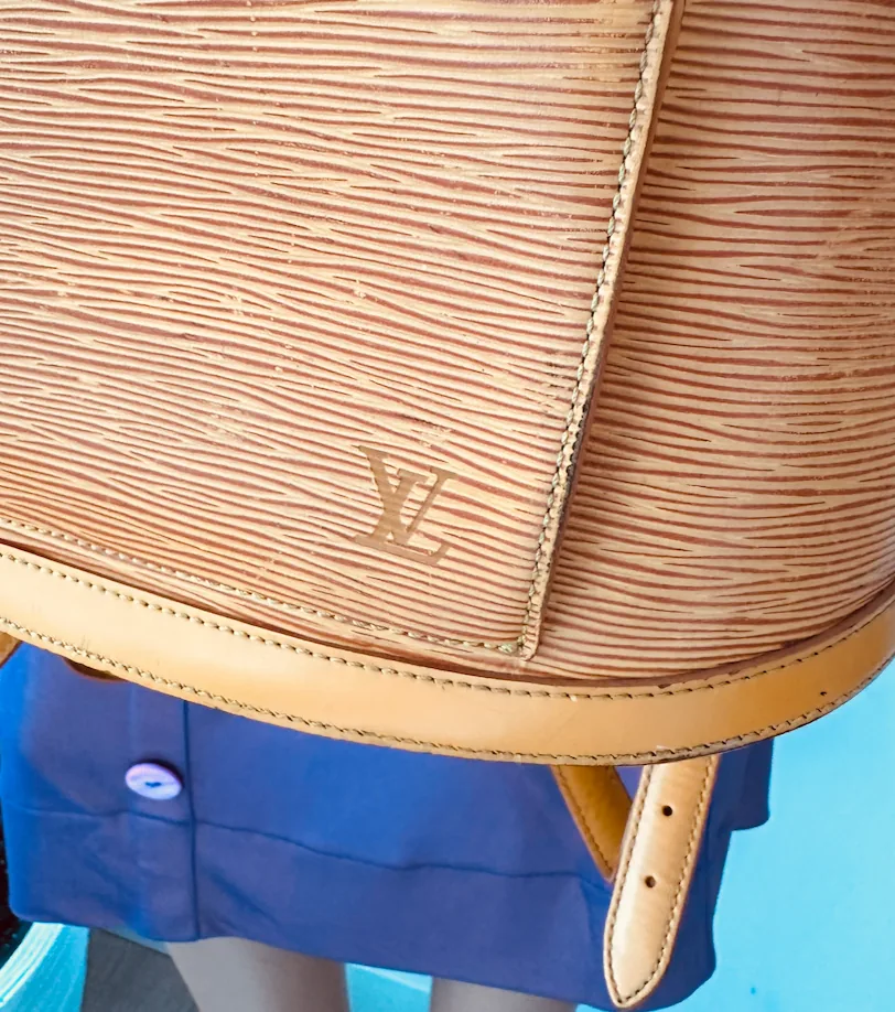 Yellow Epi Leather Gobelin Backpack — image 8