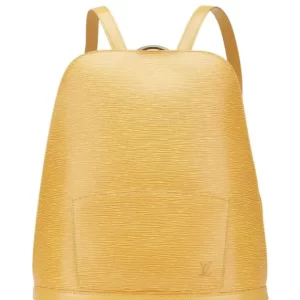 Yellow Epi Leather Gobelin Backpack