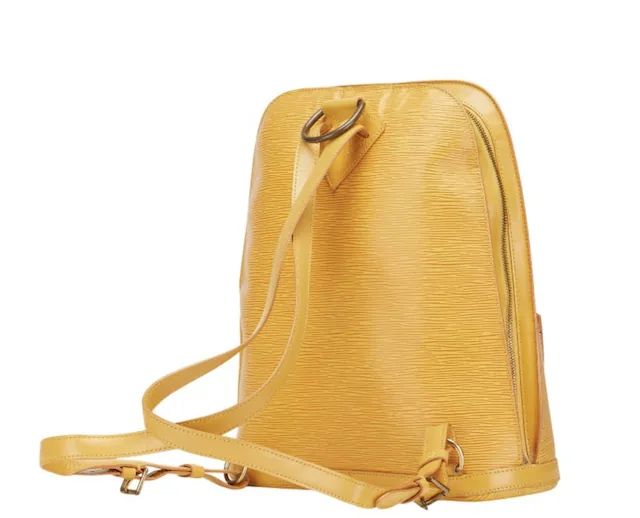 Yellow Epi Leather Gobelin Backpack — image 3