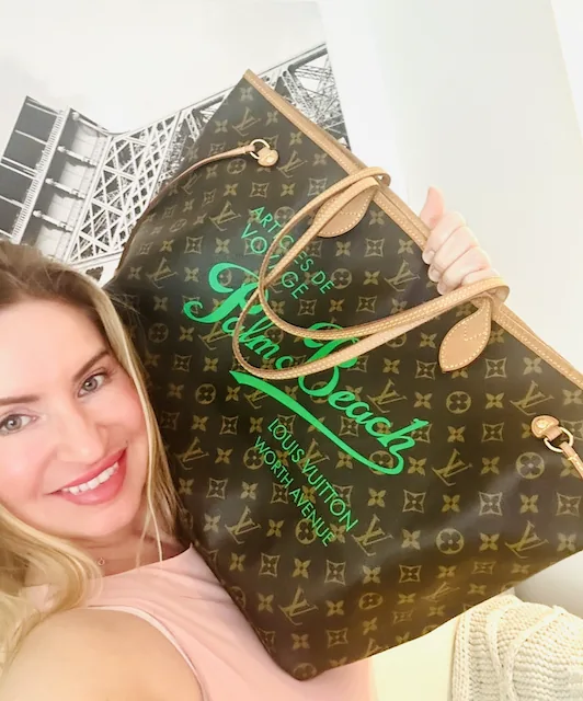 Monogram Palm Beach Neverfull GM Green — image 2