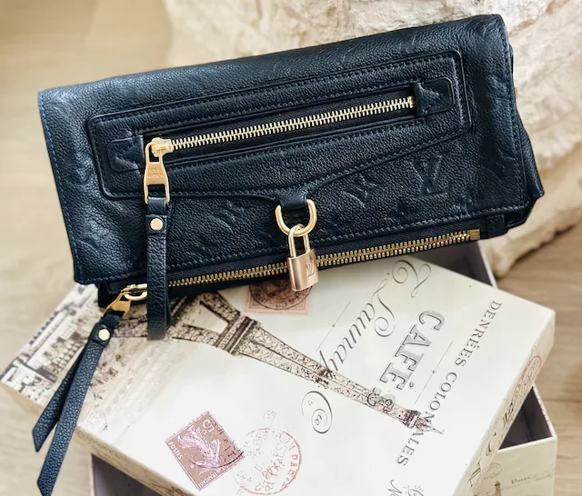 Monogram Petillante Empreinte Leather Clutch — image 3