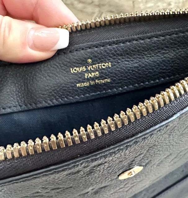 Monogram Petillante Empreinte Leather Clutch — image 9