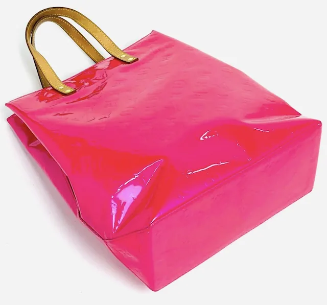 Monogram Vernis Fuchsia Rose Reade MM — image 2