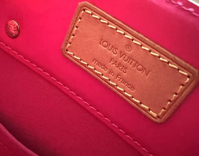Monogram Vernis Fuchsia Rose Reade MM — image 5