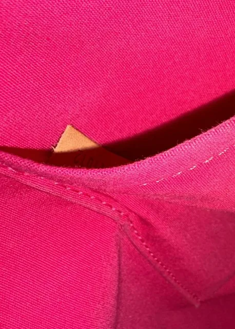 Monogram Vernis Fuchsia Rose Reade MM — image 6