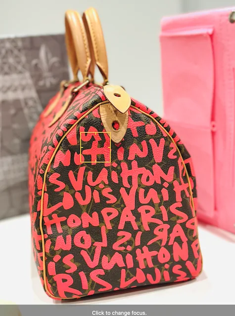 Neon Pink Fuchsia Graffiti Stephen Sprouse Speedy 30 Handbag — image 7