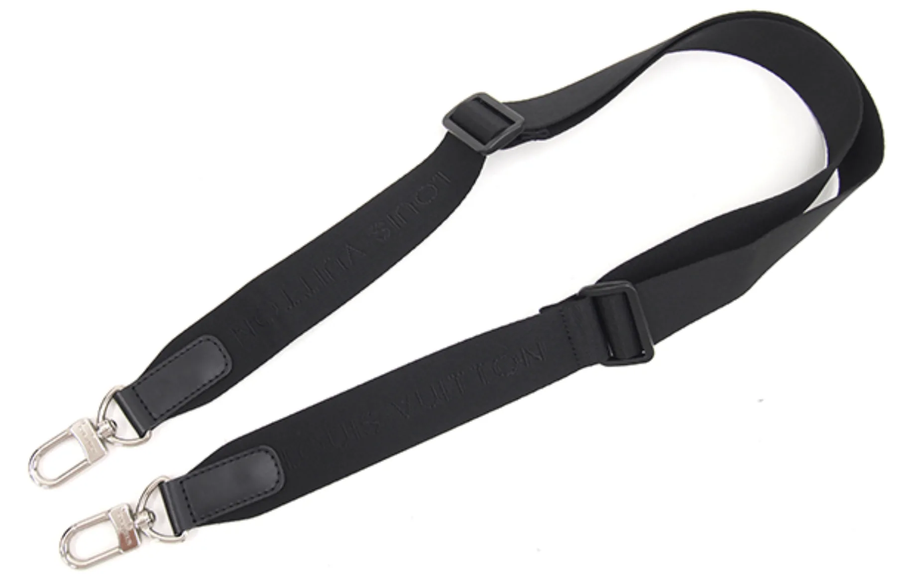 Signature Adjustable Canvas Shoulder/Crossbody Strap Black — image 4