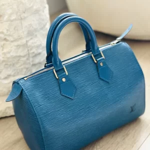 Toledo Blue Speedy 25 Handbag
