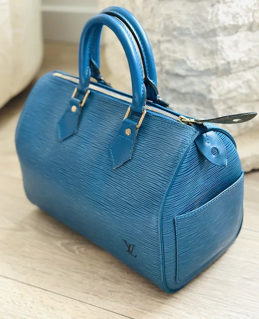 Toledo Blue Speedy 25 Handbag — image 2