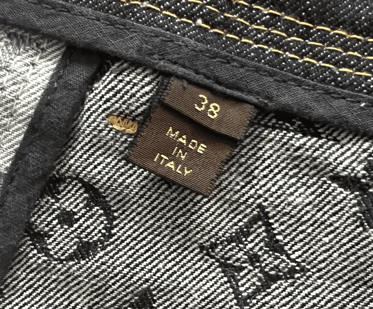 Rare Patchwork Denim/Jean Shorts/Sz.38FR — image 12