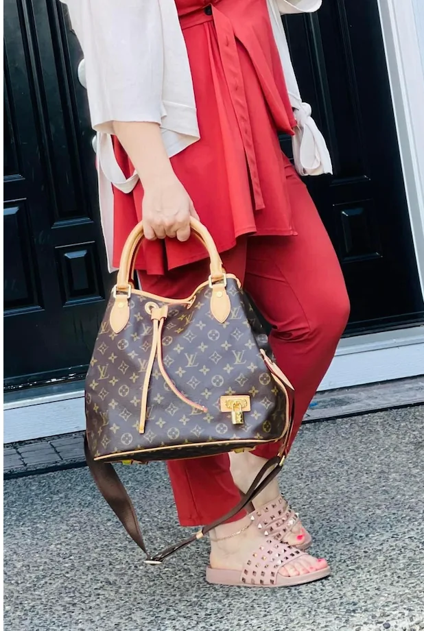 Eden Neo Noe Monogram Drawstring 2 Way Satchel — image 5