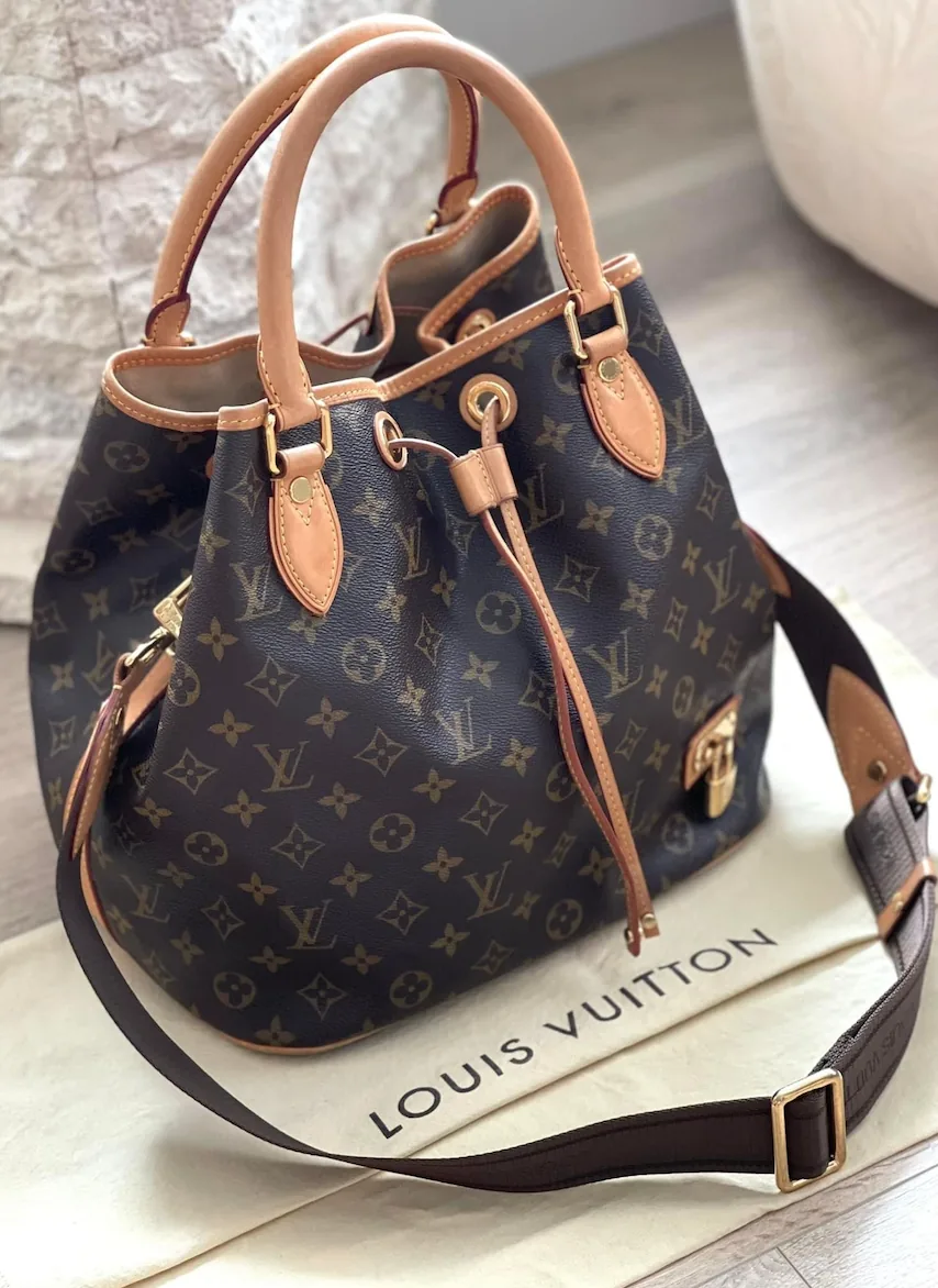 Eden Neo Noe Monogram Drawstring 2 Way Satchel — image 9
