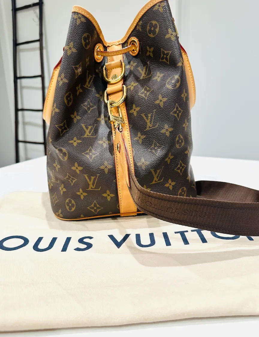 Eden Neo Noe Monogram Drawstring 2 Way Satchel — image 12