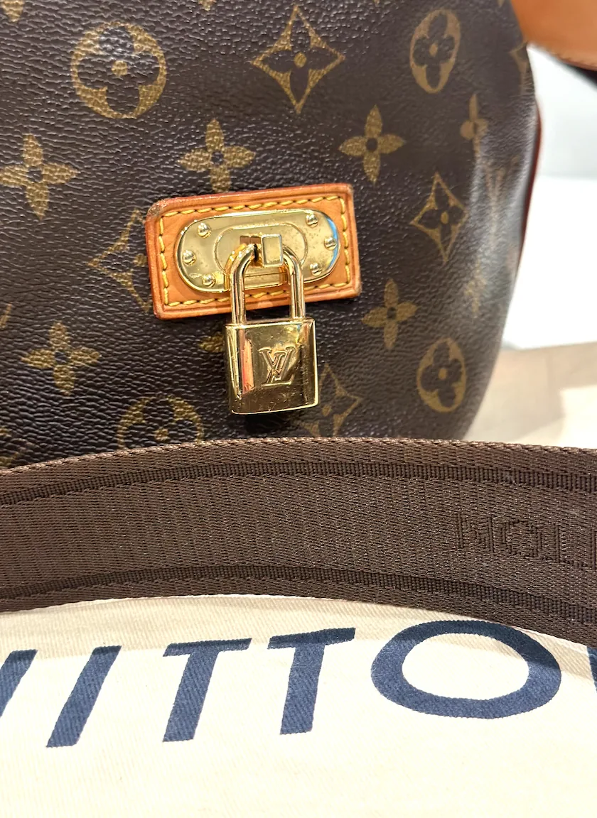 Eden Neo Noe Monogram Drawstring 2 Way Satchel — image 14