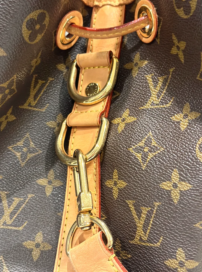 Eden Neo Noe Monogram Drawstring 2 Way Satchel — image 15