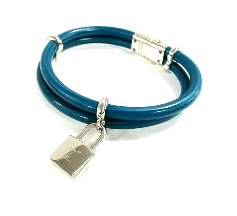 Louis Vuitton Keep it Twice Sapphire Charm Bracelet