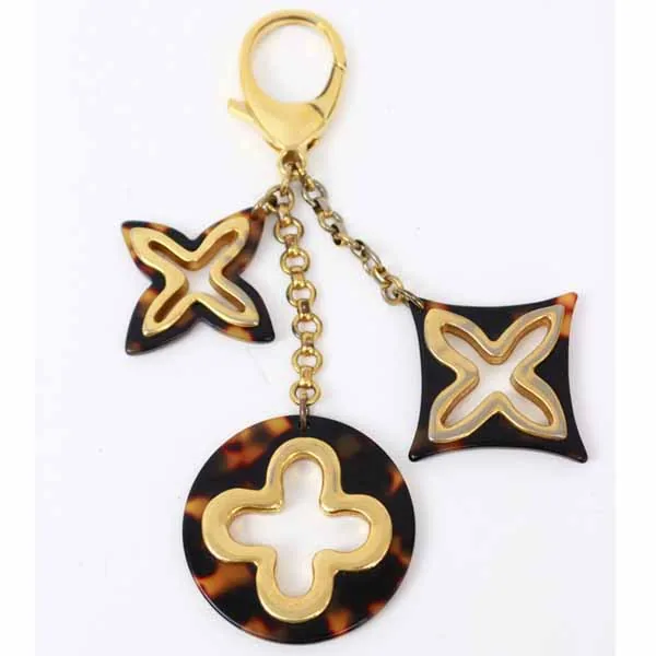 Leopard Bijoux Sac Insolence Bag Charm Keyring